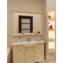 Bathroom furniture - Classic shell 