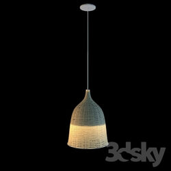 Ceiling light - Chandelier Wicker 