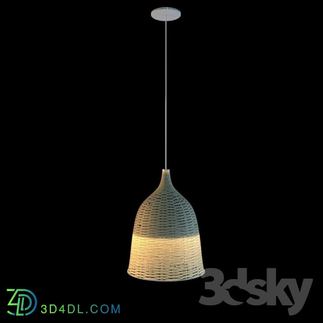 Ceiling light - Chandelier Wicker