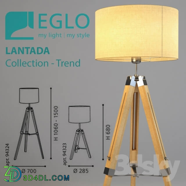 Floor lamp - Eglo Lantada