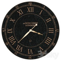 Other decorative objects - Hours 49 Bond Street Clock 