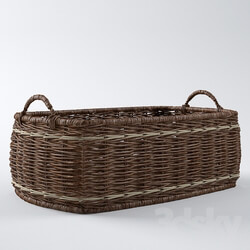 Other decorative objects - Basket with handles 
