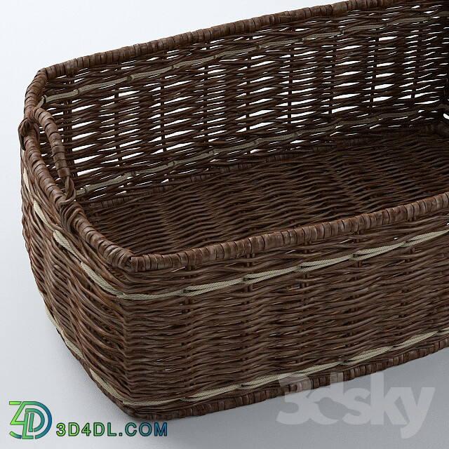 Other decorative objects - Basket with handles