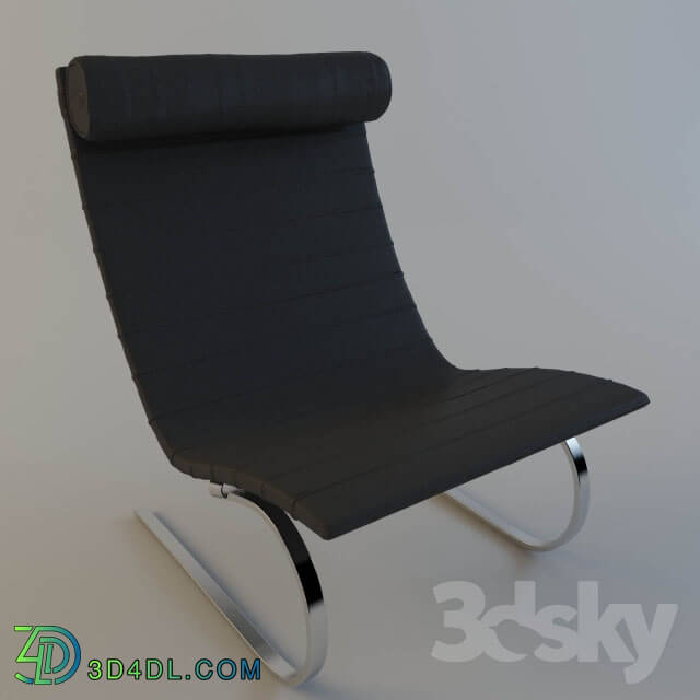 Arm chair - Chair poul kjaerholm pk20 lounge