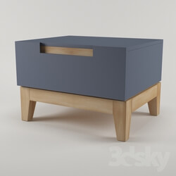 Sideboard _ Chest of drawer - Nachttisch Dahlia Grau 