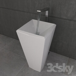 Wash basin - Crystal Lavabo freestanding 