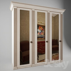 Wardrobe _ Display cabinets - Wardrobe with mirrored doors 