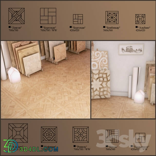 Other decorative objects - Parquet floor vol.09