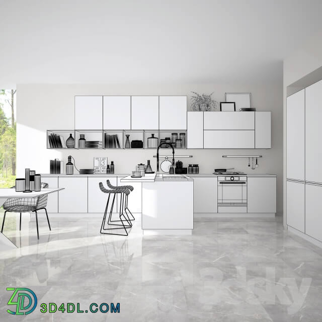 Kitchen - Kitchen Scavolini - Motus.