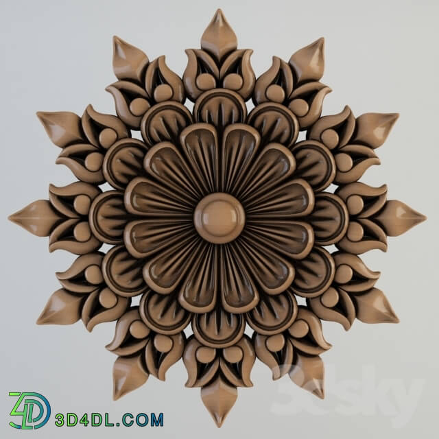 Decorative plaster - Rosette 1