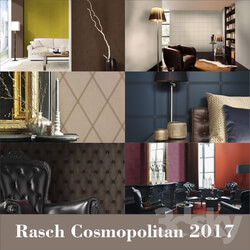 Wall covering - Wallpapers catalog Rasch Cosmopolitan 2017 