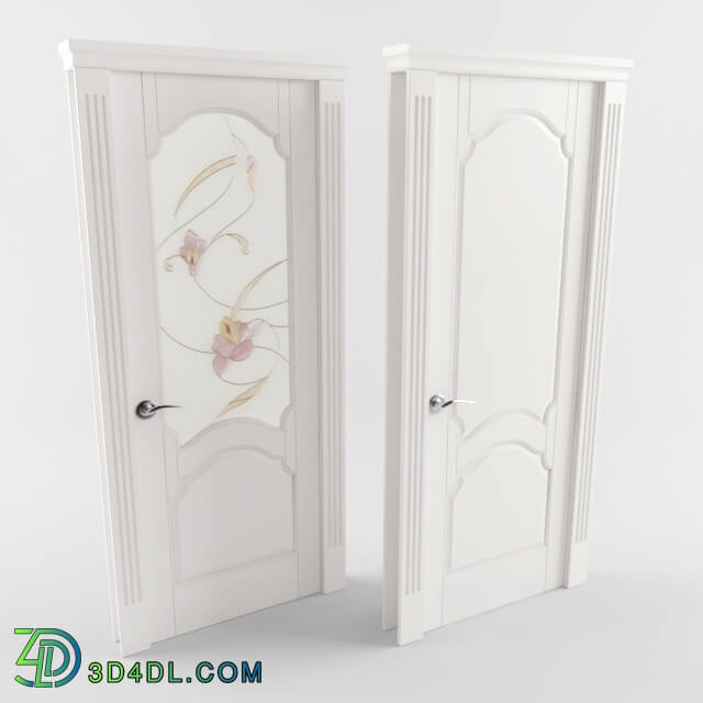 Doors - Barcelona ash white orchid