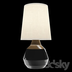 Table lamp - Geo Touch Lamp in Brass 