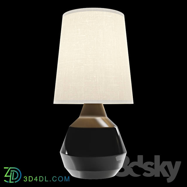 Table lamp - Geo Touch Lamp in Brass