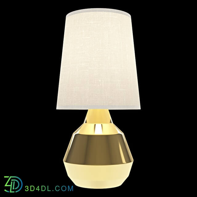 Table lamp - Geo Touch Lamp in Brass