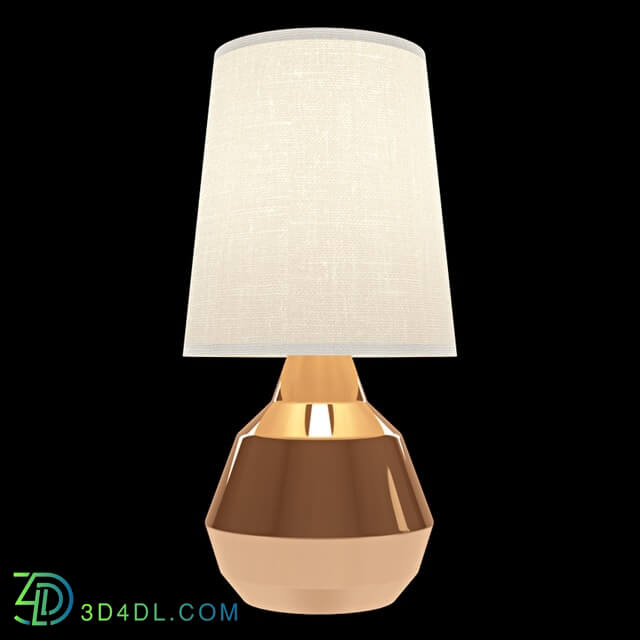 Table lamp - Geo Touch Lamp in Brass