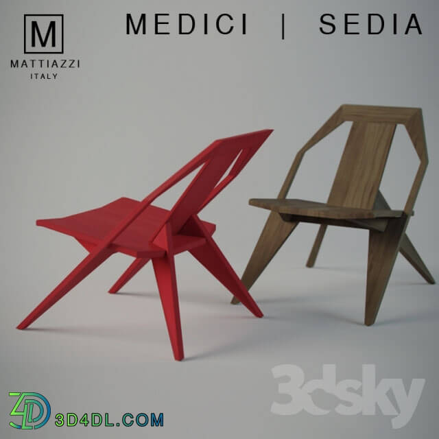 Chair - mattiazzi - medici sedia