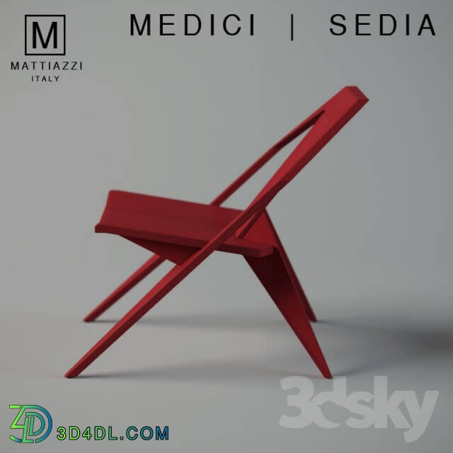 Chair - mattiazzi - medici sedia