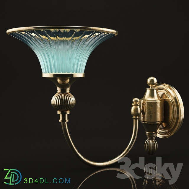 Wall light - wall brass lamp