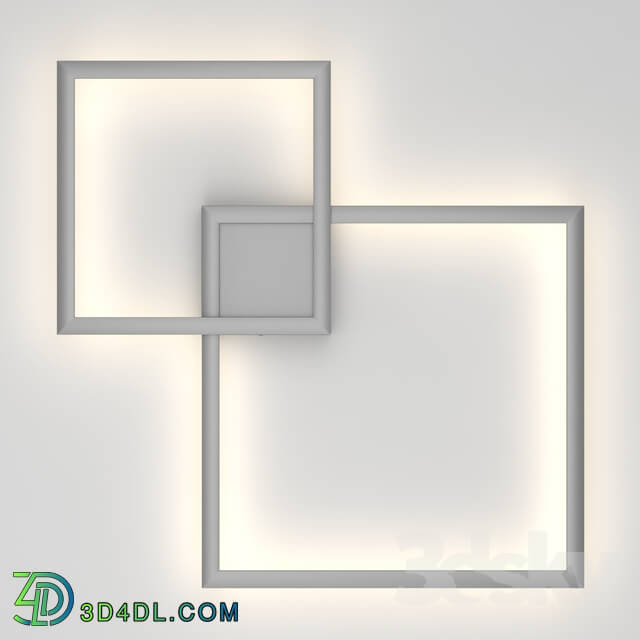 Wall light - Wall-ceiling lamp ODEON LIGHT 3558 _ 18CL QUADRALED