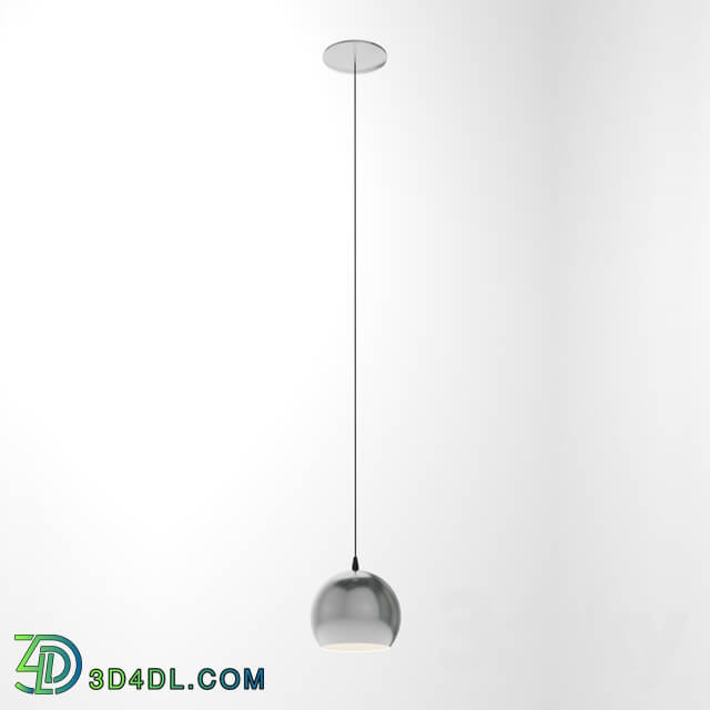 Ceiling light - 95835 LED suspension PETTO LED_ 1X3_3W _GU10__ Ø150_ steel_ chrome