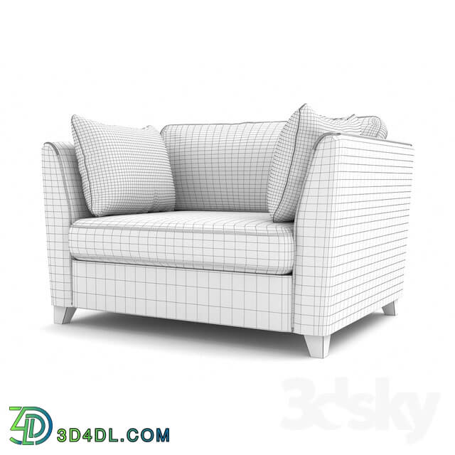 Arm chair - Wolsly wide armchair