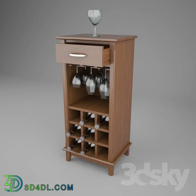 Sideboard _ Chest of drawer - Wine chest