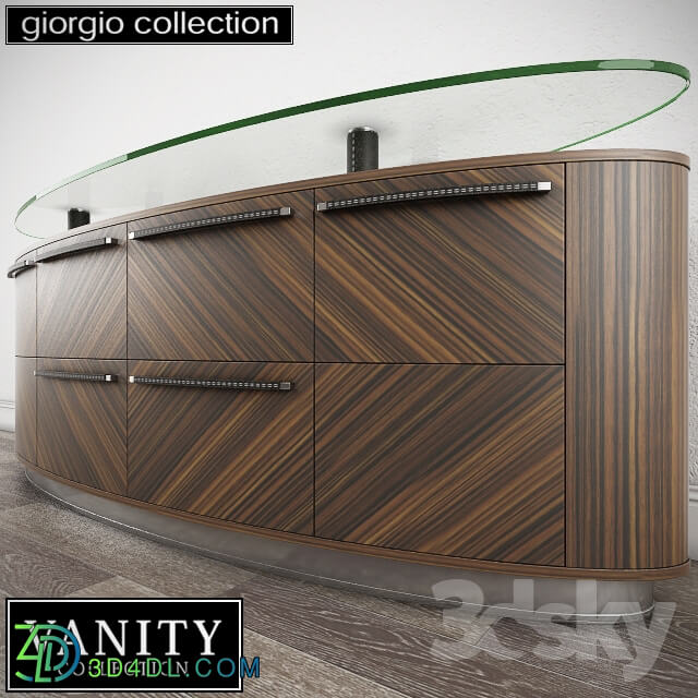 Sideboard _ Chest of drawer - GIORGIO COLLECTION Vanity - Art. 9182 - Credenza