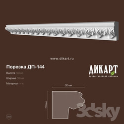 Decorative plaster - Dp-144_50Hx60mm 