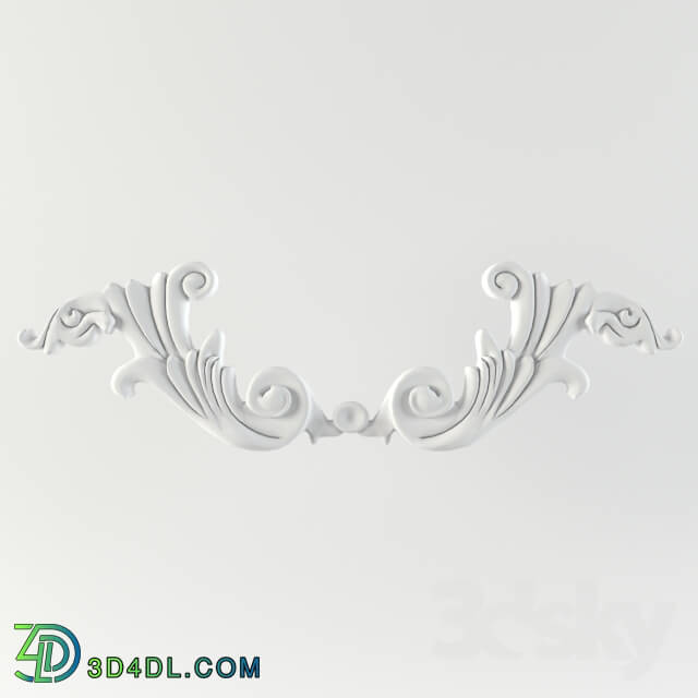 Decorative plaster - pattern