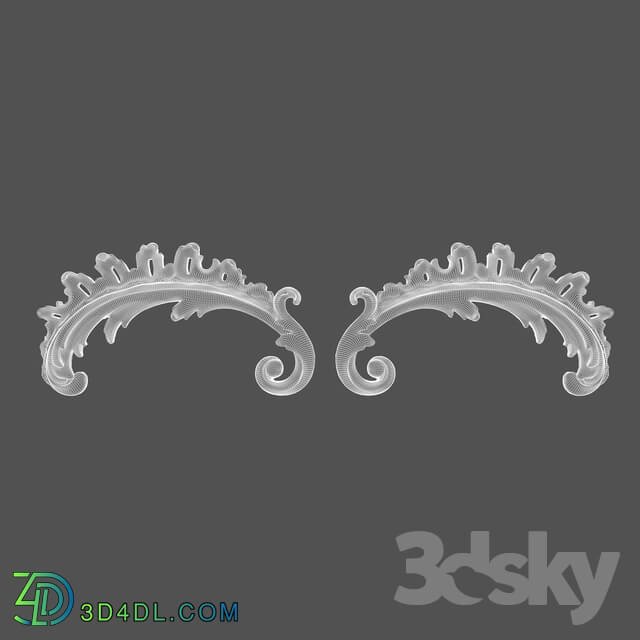 Decorative plaster - Volyut RODECOR 02003RC