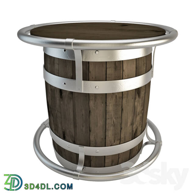 Table - Barrel table