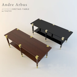 Table - Tea tables by Andre Arbus 
