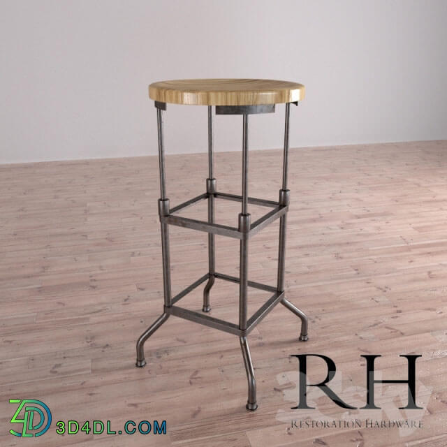 Chair - Barstool 1920__39_S AMERCIAN FACTORY