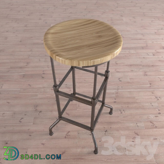 Chair - Barstool 1920__39_S AMERCIAN FACTORY