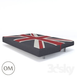 Sofa - Sofa URBUM British flag _the position of the bed_ 