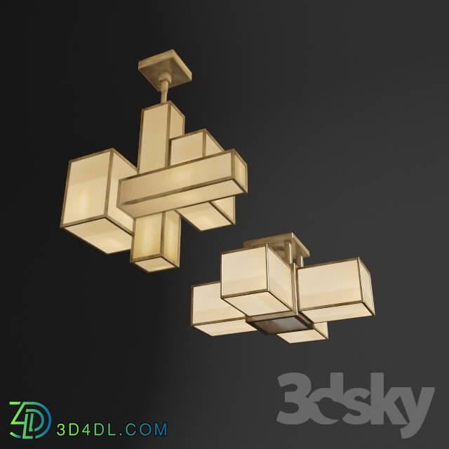 Ceiling light - Fine Art Lamps chandeliers