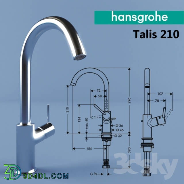 Faucet - Hansgrohe Talis S2 32084000