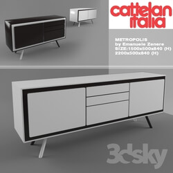 Sideboard _ Chest of drawer - Cattelan Italia metropolis 