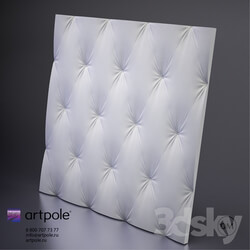 3D panel - Gypsum panel 3d Aristocrate from Artpole 