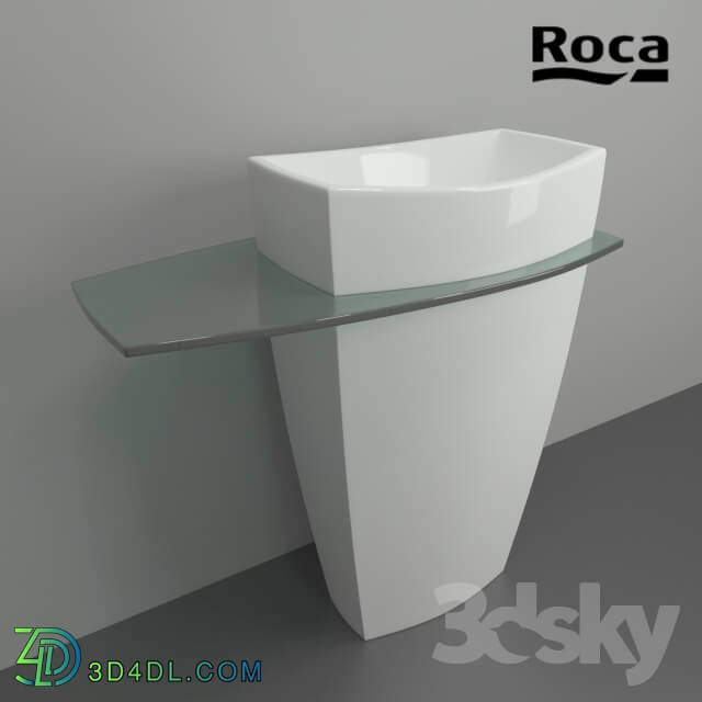 Wash basin - Pedestal Basin Roca TIBER