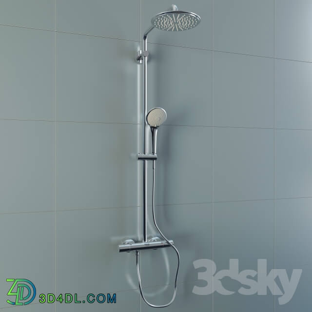 Faucet - GROHE Euphoria XXL System 210 Shower system with thermostat for wall mounting