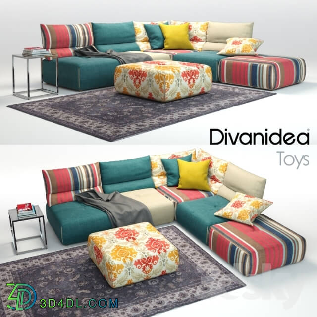 Sofa - Sofa Divanidea Toys