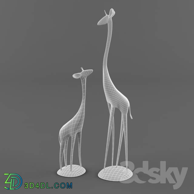 Other decorative objects - giraffe figurine