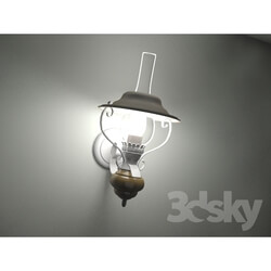 Wall light - kerosene lamp 