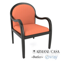 Chair - Armani Casa Butler 