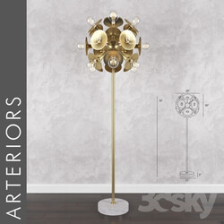 Floor lamp - Arteriors keegan floor lamp 