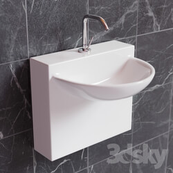 Wash basin - Wall Mini Washbasin 