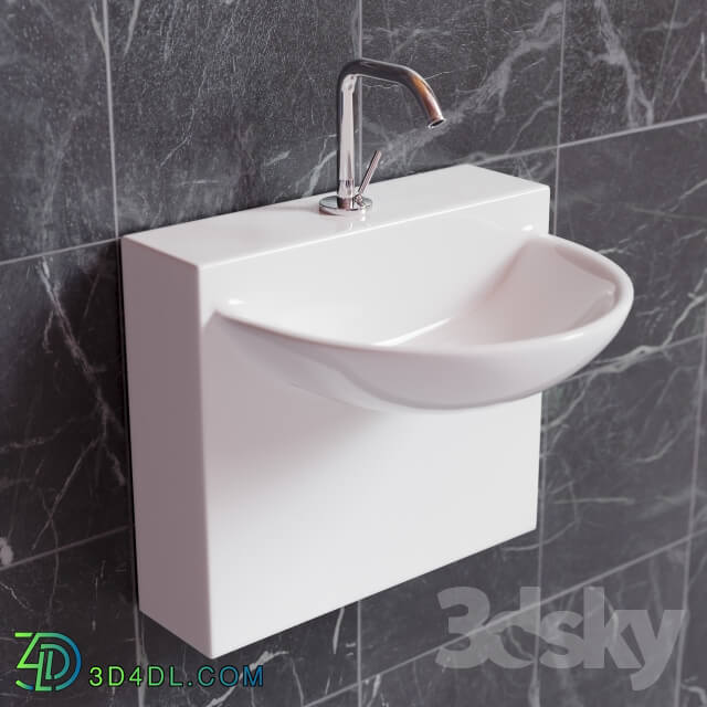 Wash basin - Wall Mini Washbasin