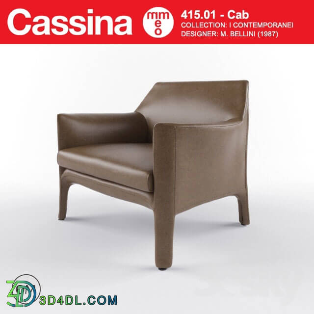 Chair - Cassina Cab lounge chair